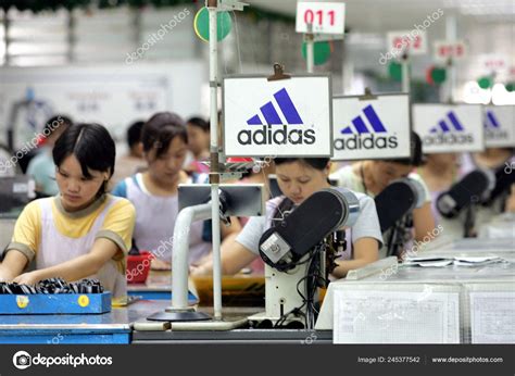 adidas factory in china